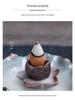 Lotus Ceramic Backflow Incense Burner & Holder - Ge Kiln Zisha Ornament