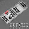 Telescopic Double-head Screwdriver Steel Batch Head Creative Hand Tool  Slotted Household Tool