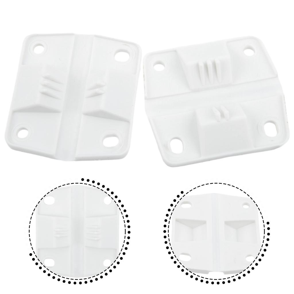 2pcs Cooler Hinge Kit For For Coleman Cooler 5254D 5255D 5227B 5240 5241 Plastic Hinges Set Furniture Hardware Parts