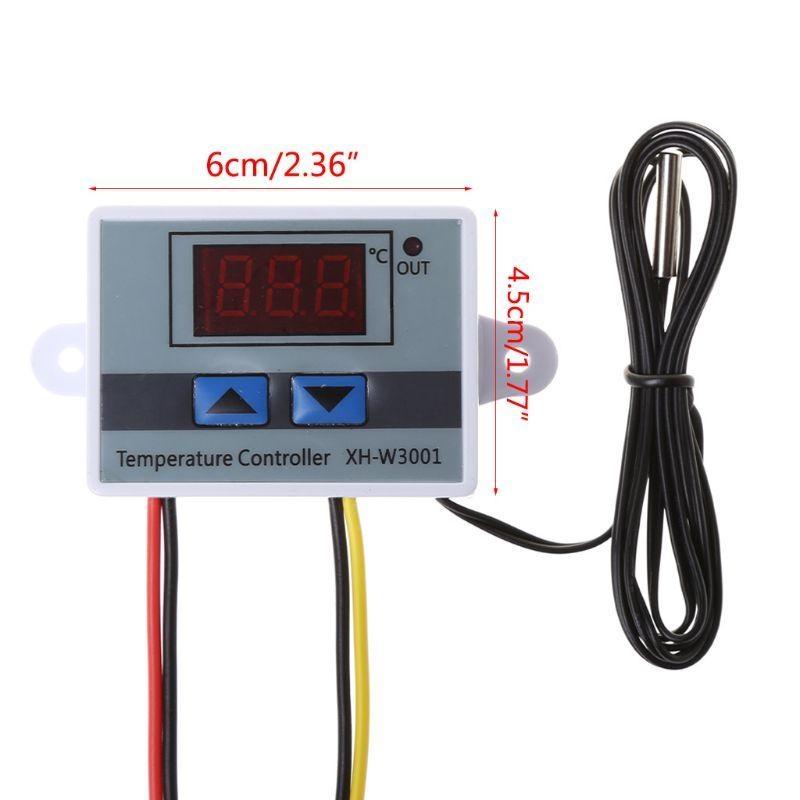 Temperature Controller Aquarium Thermostat Digital Thermostat 220V for Fish for Tank Tortoise Hab