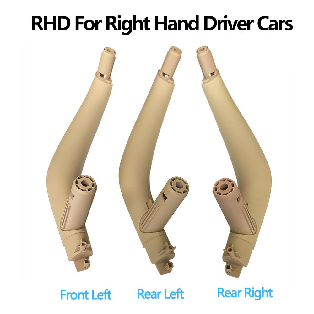 Set de 3 bucăți LHD RHD ușă interioară stânga dreapta mâner de tragere acoperire pentru BMW X5 X6 F15 F16