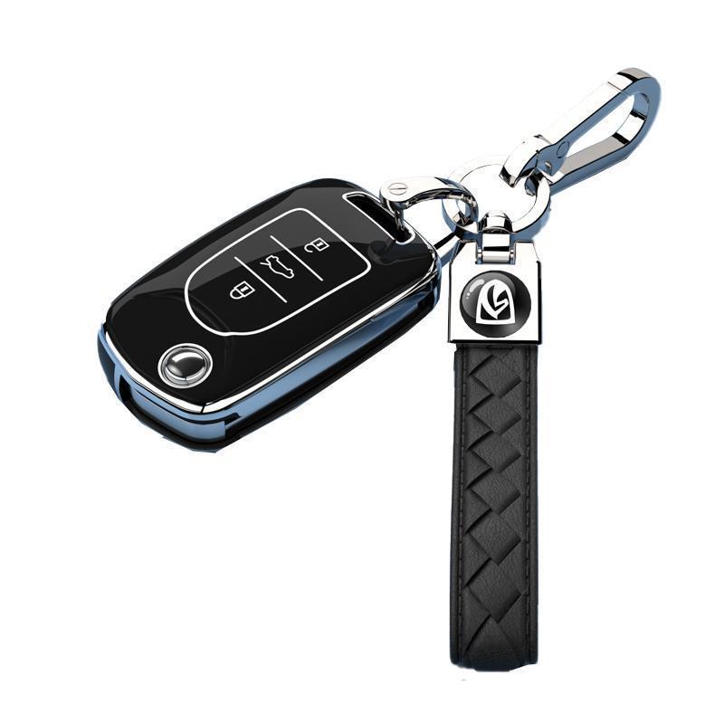 Baojun 730 Folding Key Case Luxury Protective Shell for 7-Seater 