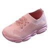 Kids Lightweight Breathable Knit Slip On Sneakers Flexible Sole Casual Running Shoes for Boys and Girls Sport Shoes