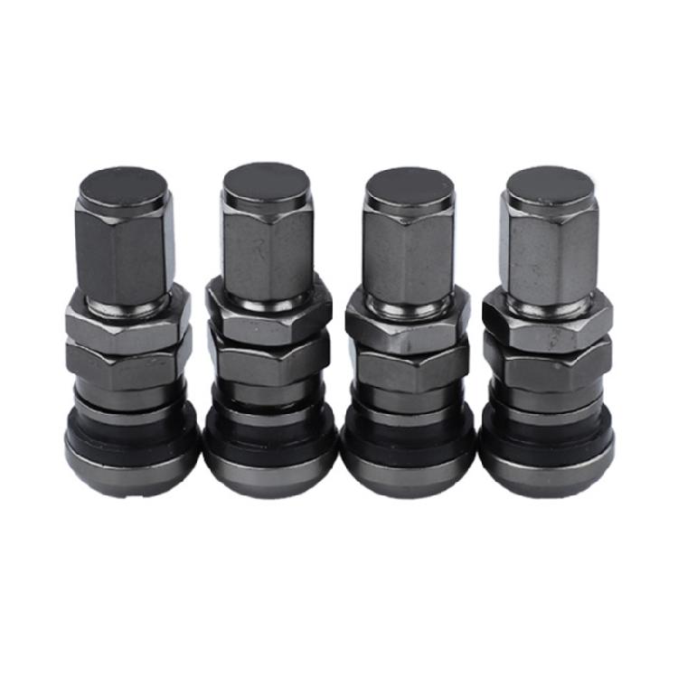 Car Wheel Valves Stems Cores Aluminum Alloy Construction with Enhances Durability and Style For Everyday Commuting 4pcs