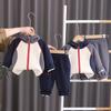 Kids Casual Long-Sleeve Set, Comfortable Daily Wear Outfits