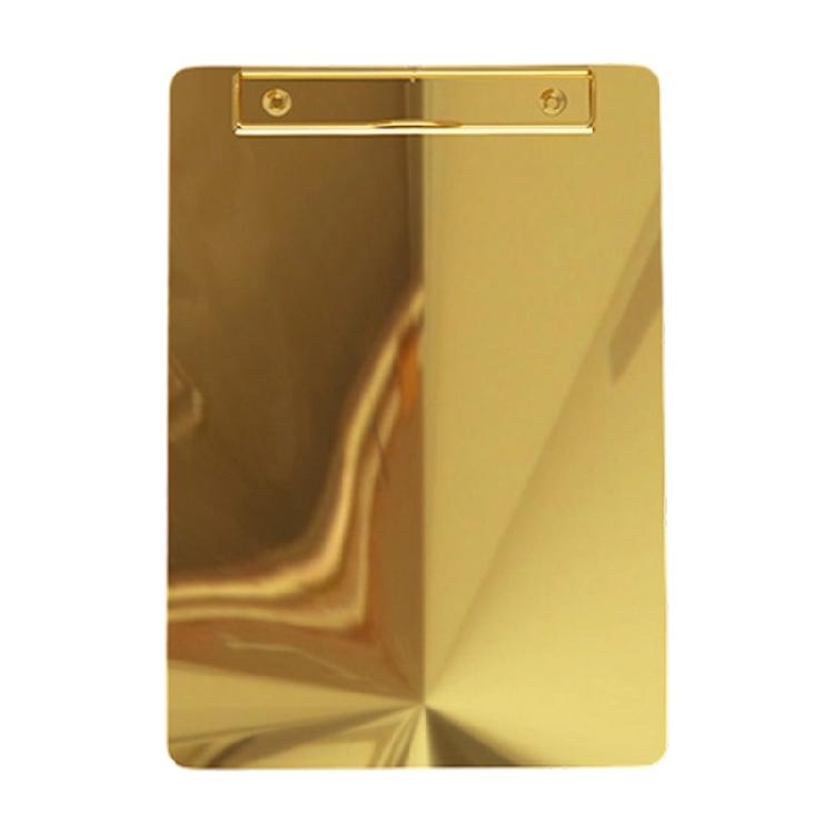 Portable Document Clipboard Heavy Duty Stainless Steel Writing Board For Restaurants School Offices Business Settings