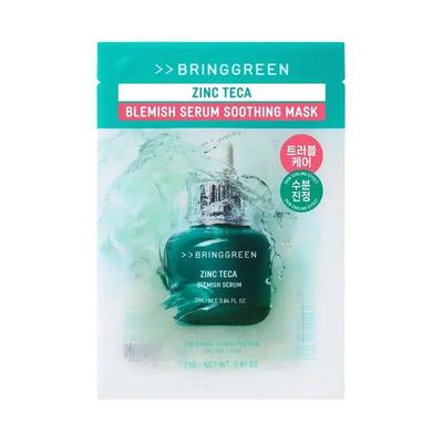 Zink Teca Blemish Serum Beruhigende Maske 23g*10 STK.