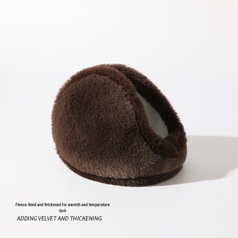 Unisex Velvet Winter Earmuffs: Cozy, Antifreeze Ear Warmers for Cold Weather Protection
