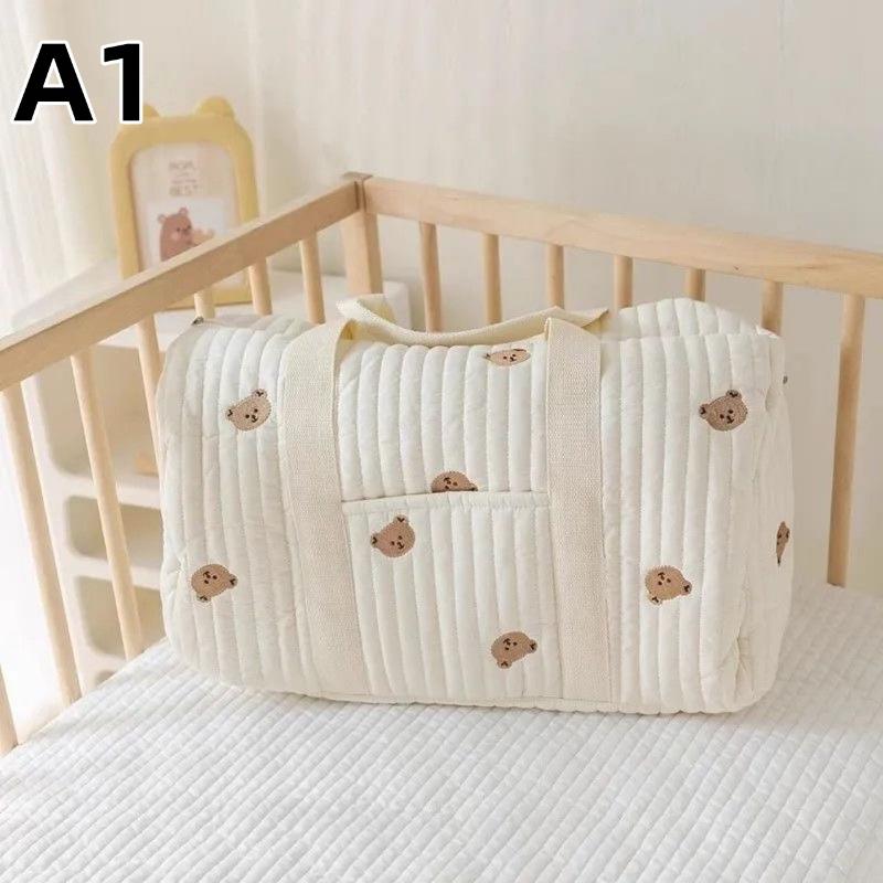 Large Mommy Bag Maternity Baby Diaper Storage Bag Large Capacity Baby Items Organizer Women Travel Bag Multi-Functional Handbag
