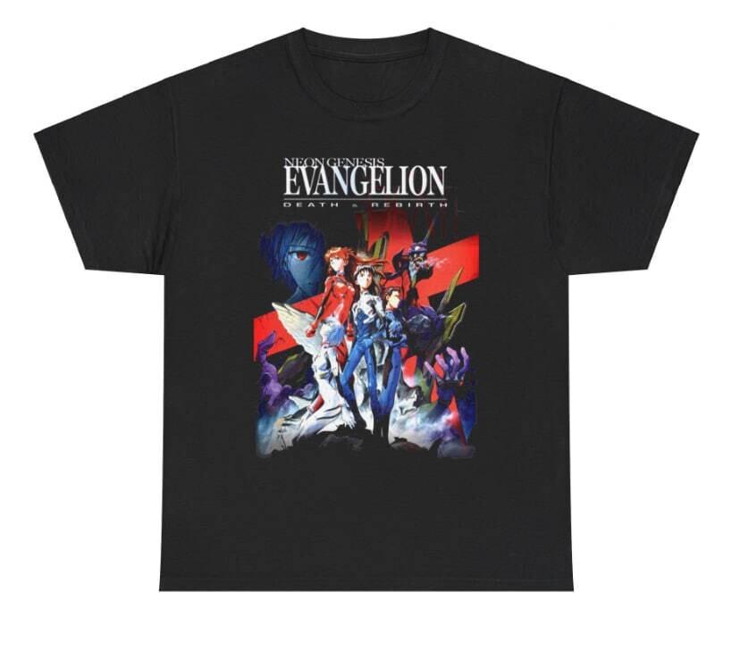 Evangelion Shirt, Anime Aesthetic, Neon Genesis Evangelion shirt XXL