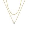 Trendy Multi-layer Stackable Clavicle Necklace for Women - European & American Style