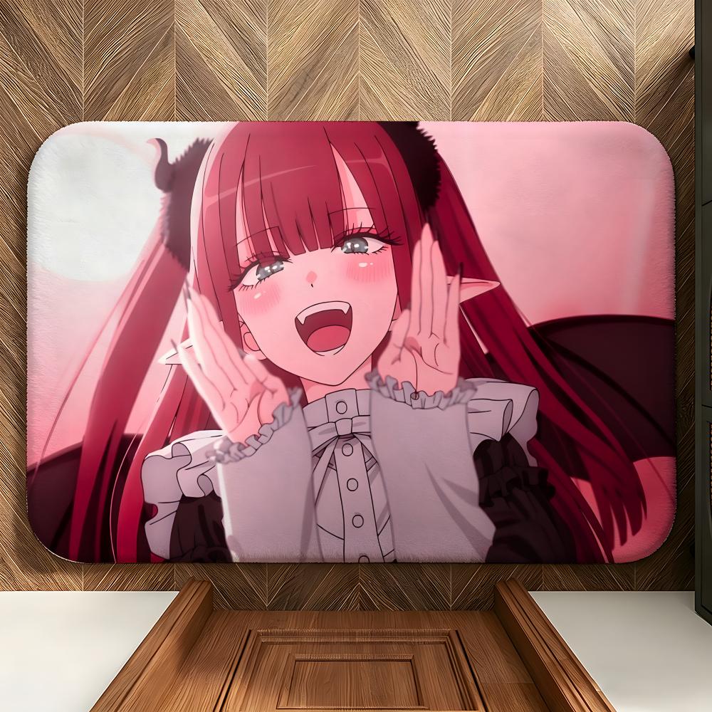 Anime M-My Dress-Up D-Darling Floor Mat Soft Flannel Floor Mat  Suitable for Entryways, Living Rooms, Bedrooms, and Bathrooms