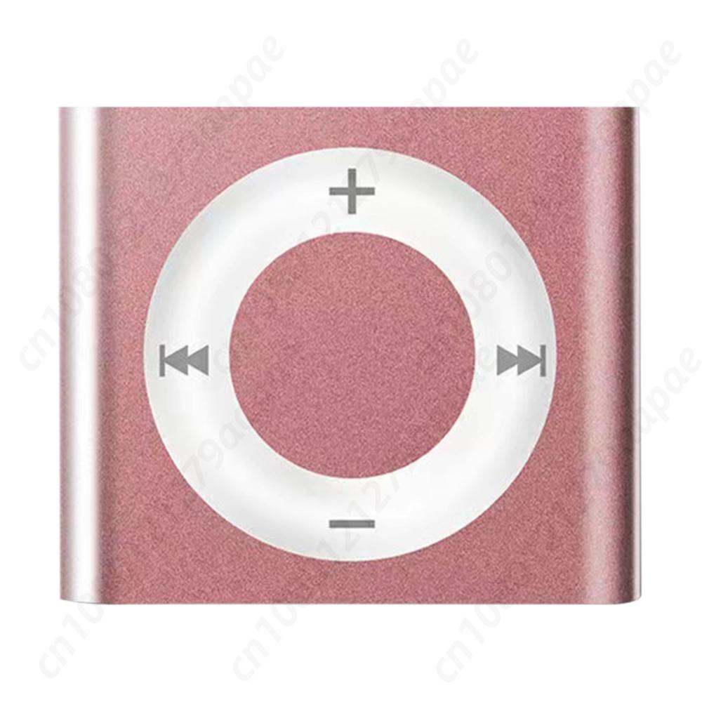 Mini MP3 Music Players Build in Speaker Clip-on Portable Walkman Touch Tone 180mAh with Headphone Support TF Card for Boys Girls 4