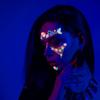 New Music Festival Bronzing Powder Fluorescent Face Sticker Waterproof Nightclub Makeup Dance Neon Luminous Tattoo Sticker