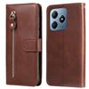 For Realme Note 60x 4G/C63 4G/C61 4G/Note 60 Leather Case Zipper Pocket Phone Cover