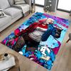1pc Harley Quinns Wild Adventure Carpet for Playroom Bedroom Living Room Sofa Home Decor,kids Game Area Rug Non-slip Floor Mat Y826173