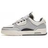 New AOJIE Slip Resistant Cushioning Wear Resistant Low Top Skateboard Shoes Men's Gray 112418040-1