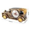 Soporte para bolígrafos multifunción Reloj despertador Coche clásico vintage Regalo para estudiantes Material escolar Organizador de escritorio Accesorios