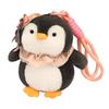 Adorable Penguin Plush Backpack Keychain Pendant Gift