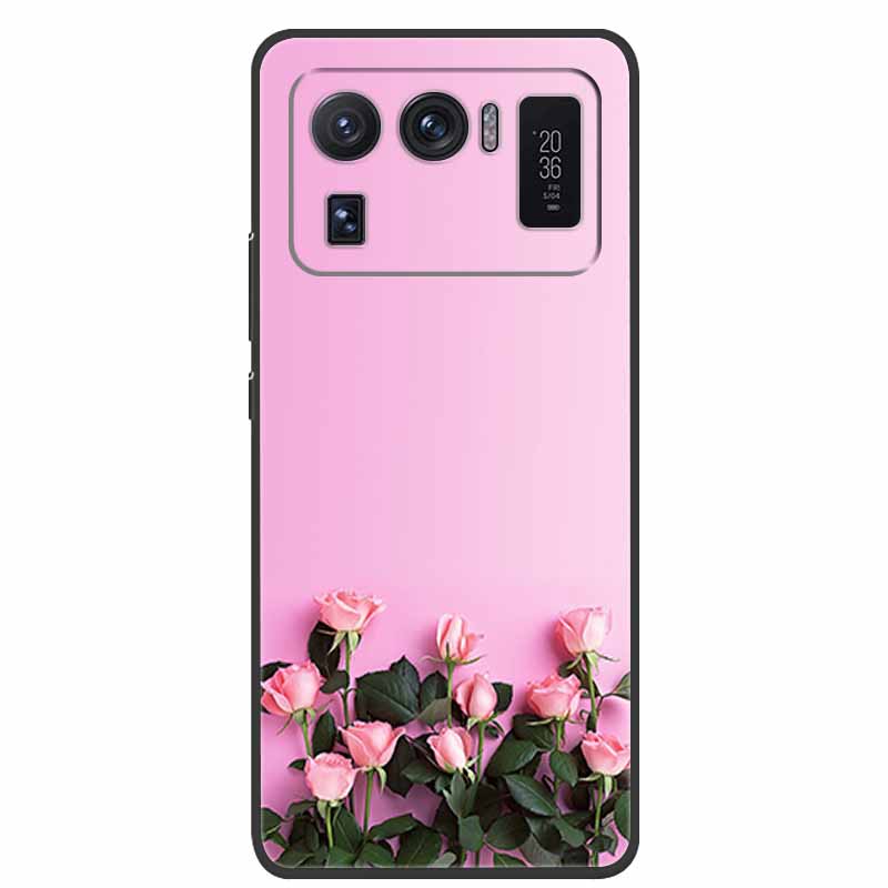 For Xiaomi Mi 11 Ultra Case 6.81 Shockproof Soft silicone TPU Back Cover Cases For Xiaomi11 Ultra Phone fundas Mi11 Ultra Cute
