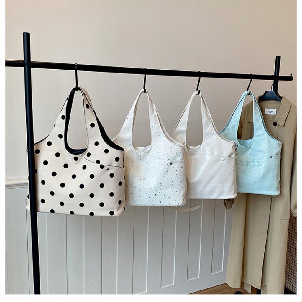 Tote Bag Women PU Single Shoulder Star Print Daily