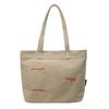 Large Capacity Letter Print Canvas Bag Women's Shoulder Bag Tote Bag