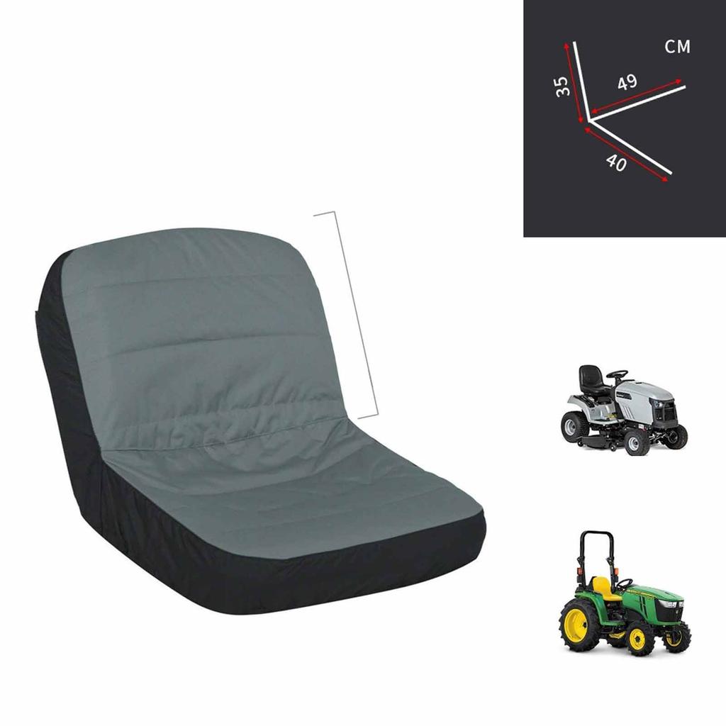 lawnmower seat pad Mower & Tractor Seat Cushion Cover Household  Sunshade Cloth Cover Outdoor Machinery Seat Protective Cover