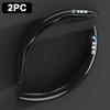 2pcs Car Steering Wheel Cover Non-Slip Protector For M 1 2 3 4 5 7 Series X1 X3 X4 X5 X6 X7 F10 F30 E46 E60 Car Stickers