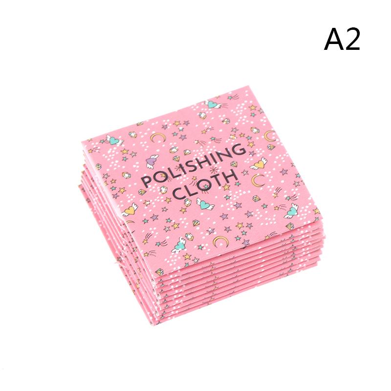 

10 шт. Салфетка для чистки ювелирных изделий из стерлингового серебра 925 пробы Салфетка для полировки серебра A2