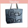 Cat Lovers Shoulder Bag Women Handbags Large Capacity For Shopping Travel Gym Or