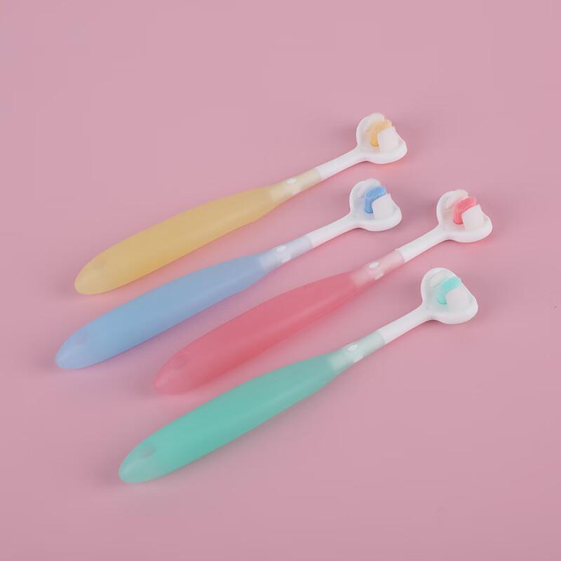 Kids' 3-Sided Ultra-Soft Toothbrush, 3-Pack