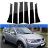 Car Window Door Column Polished BC Pillar Posts Fit Window Trim Cover For Mitsubishi ASX Eclipse Outlander BC Column Sticker