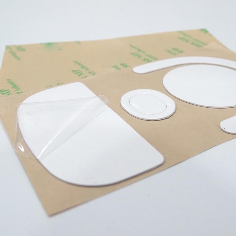 2Set Replacement Mouse Skates Mouse Feet Stickers for GProX Superlight2 Mouse Glides Pad Curved Edges