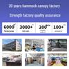 Customized Nylon Parachute Hammock: Single/Double Anti-Rollover Swing Chair for Camping & Indoor/Outdoor Use.