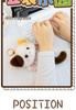 Kawaii Animal Plush Keychain Pendant Toy Ornament Gift