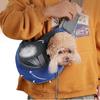 Portable Pet Front Bag Dog Backpack Mesh Breathable Pet Shoulder Bag Travel Safe and Comfortable for Outgoing Pets
