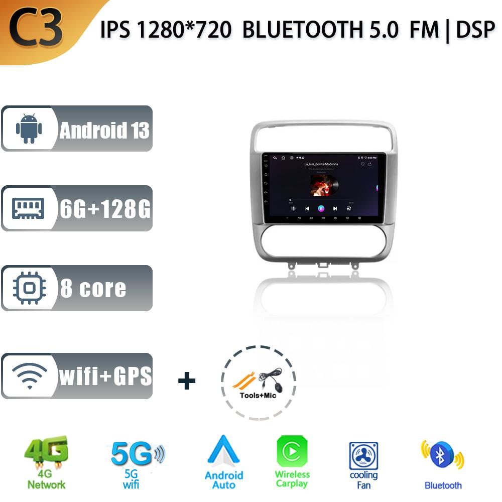 Android 13.0 For Honda Stream 1 2000 -  2006 Car Radio Multimedia Video Player Navigation Stereo GPS WIFI 4G Wireless Carplay BT