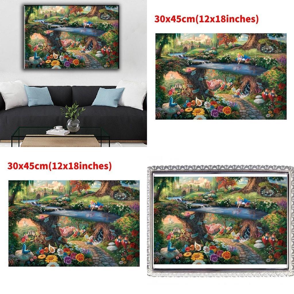 Meerjungfrauenprinzessin Leinwand Wandkunst Modernes Märchen Schlafzimmer Kinderzimmer Dekorative Malerei