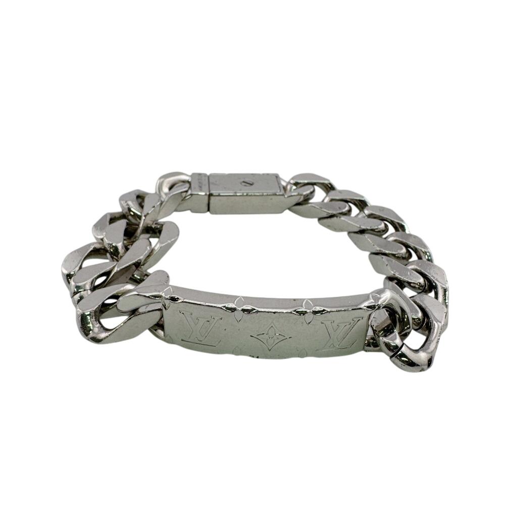 LOUIS VUITTON M00269 Chain bracelet Monogram Silver bracelet Silver Silver Used