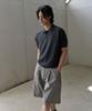 MOOD INSIDE Sheer Cool Saddle Collar Knit_Charcoal