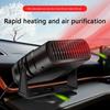 Car Heater 12V/24V Heater Portable Defogger Defroster Heating Fan 200W Dryer Windshield Defogging Household Heater New