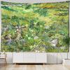 Natures Canvas Tapestry  Lush Forest  Vibrant Fields  Unique Wall Art for Home Decor Living Room  Art Lover Gift