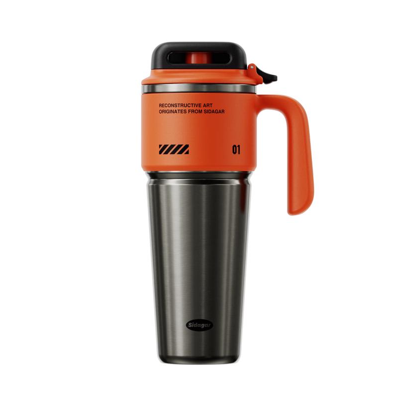 Shidajia One-Key Open Ceramic-Lined Insulated Tumbler 1000ML