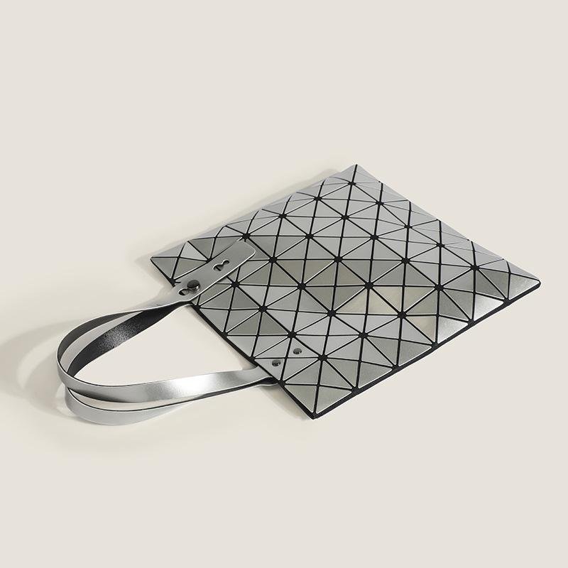 Japonská Nová Niche Všestranná Šestiprostorová Geometrická Kabelka ve tvaru diamantu Módní Lehká Kabelka Módní Všestranná Taška Tote pro Ženy