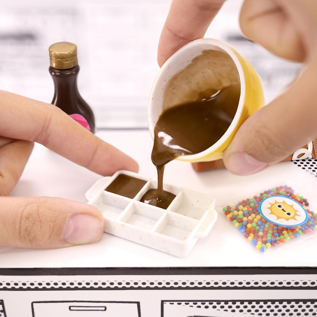 MGA Miniverse Seria Mini Scratch to Mini Mini Replica Orb 1, Colecționabile, Pachet, DIY, Alimente, Colecționabile necomestibile, 8+