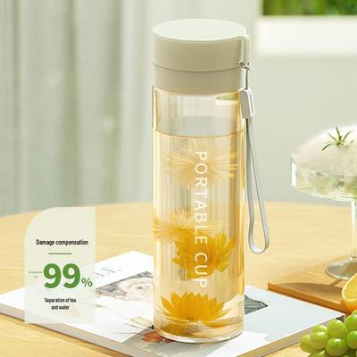 Sportwasserflasche mit großer Kapazität und langer Lebensdauer für Studenten - Koreanischer Stil