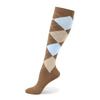 Compression Women Men Stockings Popular Love Pattern Stripe Lattice Star Compress Socks Running Sports Elastic Pressure