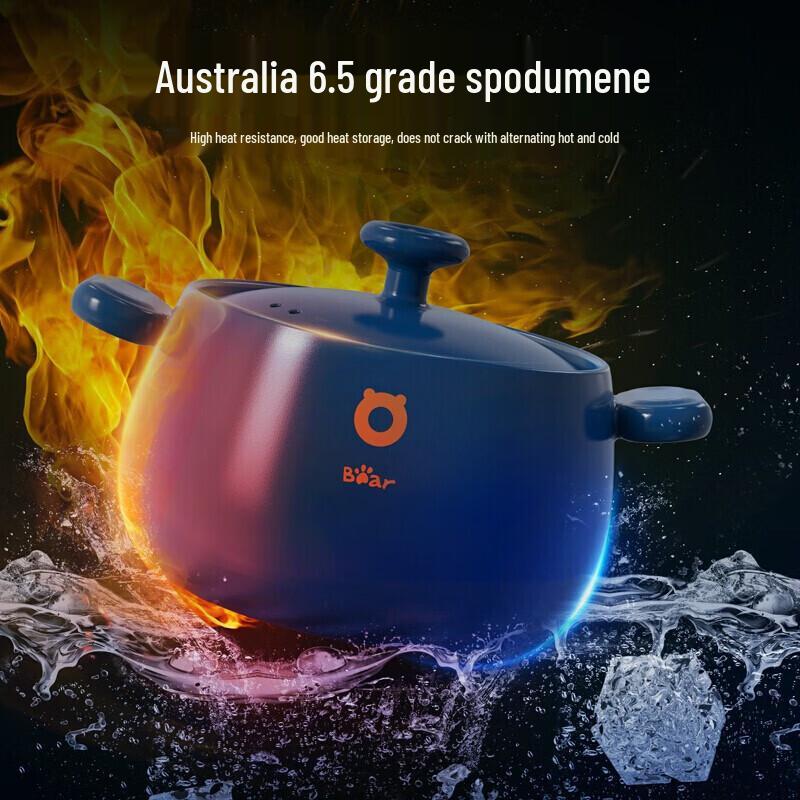 Little Bear 4.5L Heat-Resistant Clay Pot