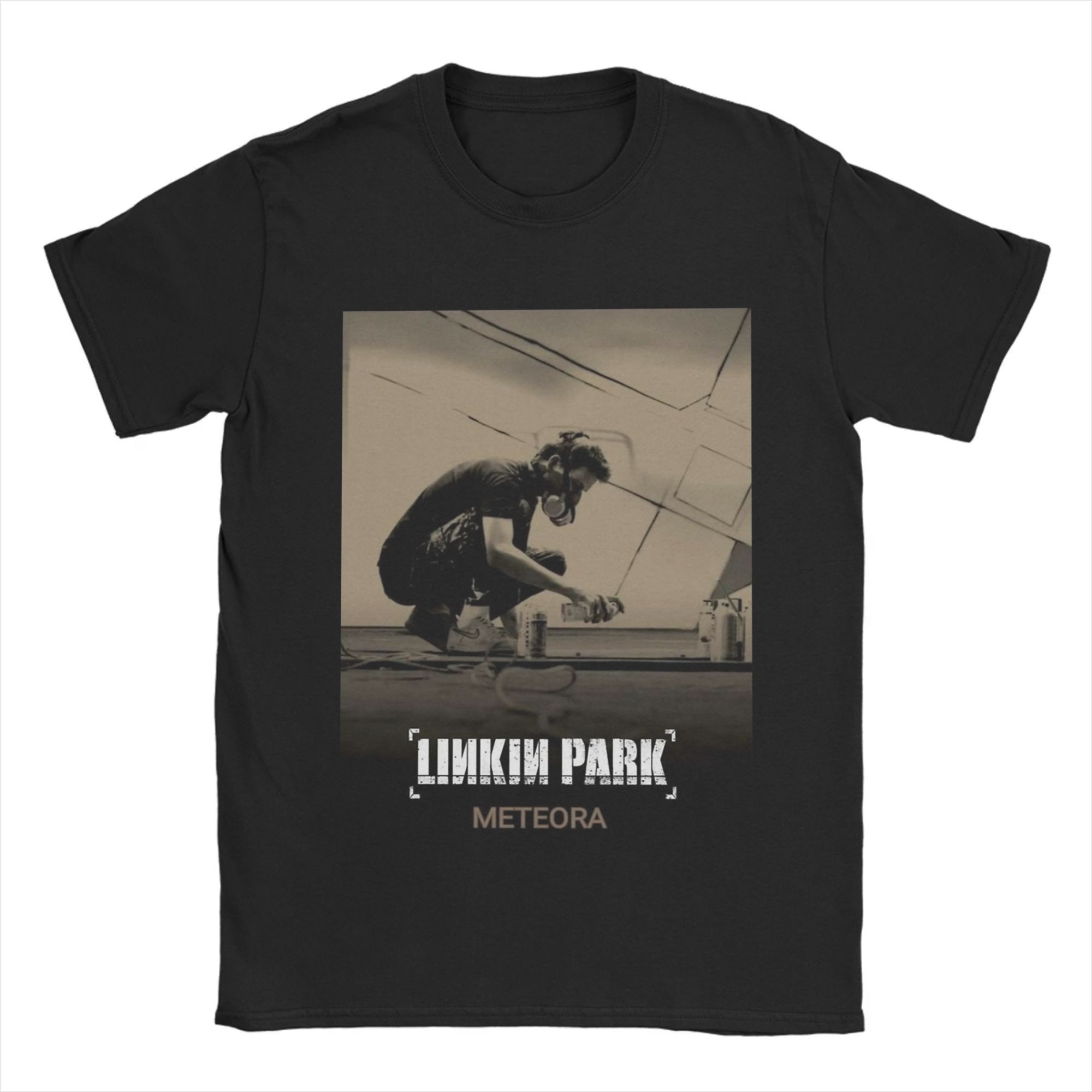 

Хлопковая футболка L-Linkin P-Park для мужчин Пляжная группа Классические футболки Удобные Модные Крутые футболки Оверсайз Оптовые топы XL