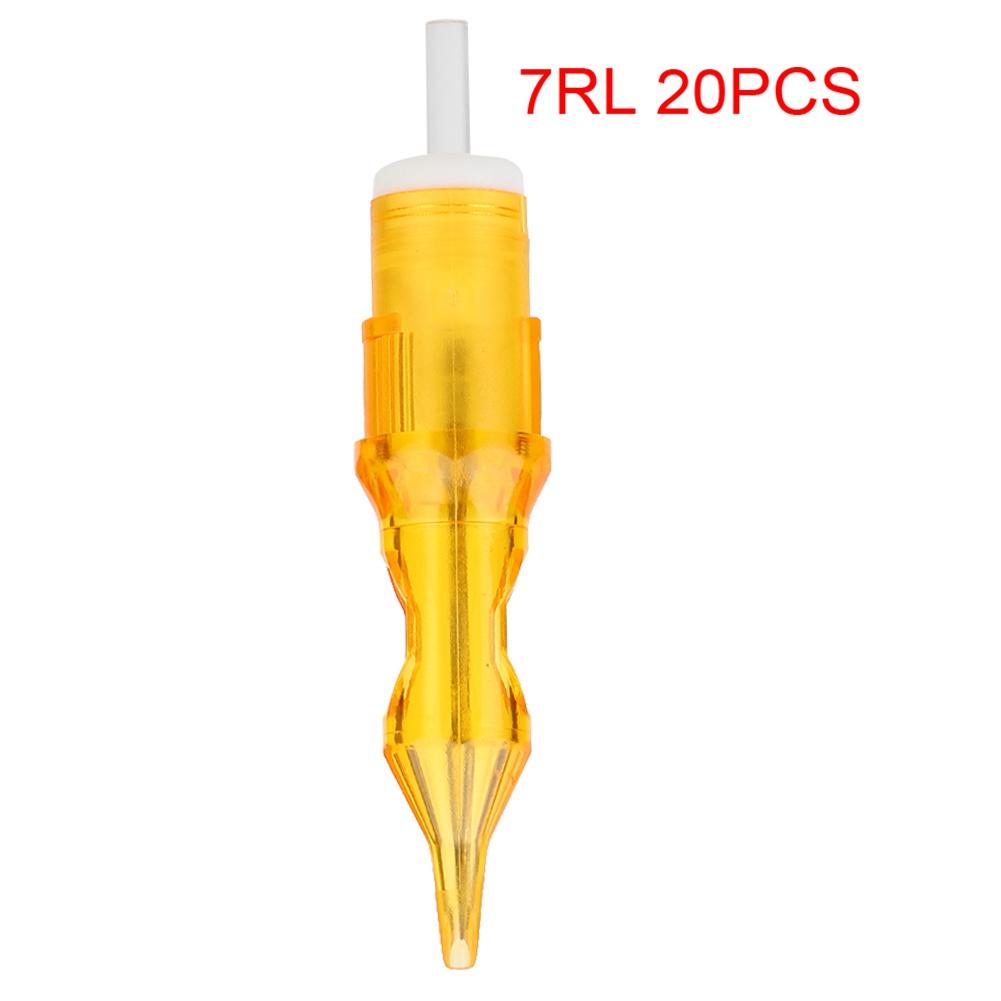 

20шт. одноразовых картриджей для татуажа бровей, иглы для микроблейдинга, серия RL (7РЛ) 7RL